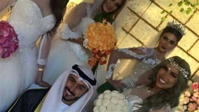 شاب كويتي يتزوج اربعه نساء في ليله واحده