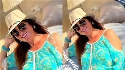من أمام حمام السباحة.. إطلالة ملفتة لـ نيرمين الفقي عبر إنستجرام